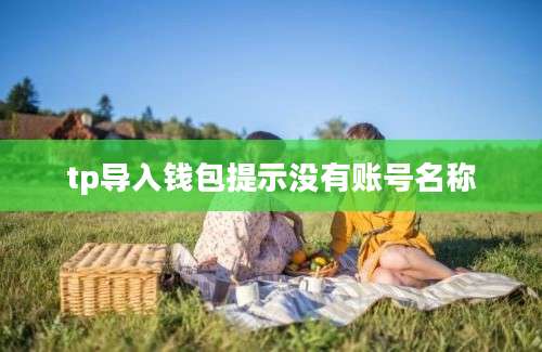 tp导入钱包提示没有账号名称