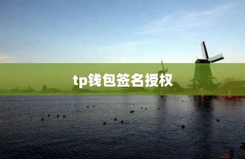tp钱包签名授权