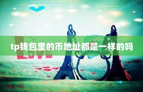 tp钱包里的币地址都是一样的吗
