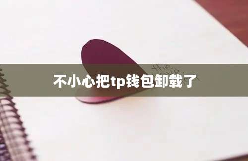 不小心把tp钱包卸载了
