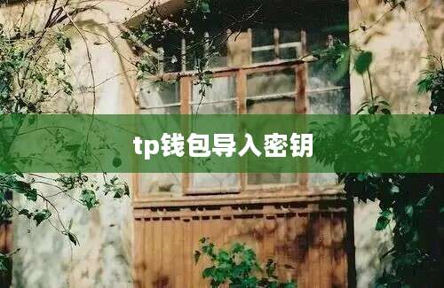 tp钱包导入密钥