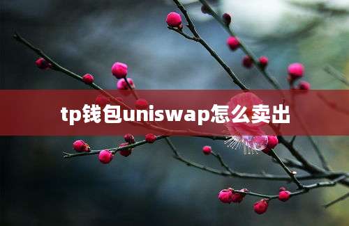 tp钱包uniswap怎么卖出