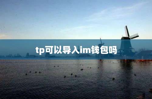 tp可以导入im钱包吗
