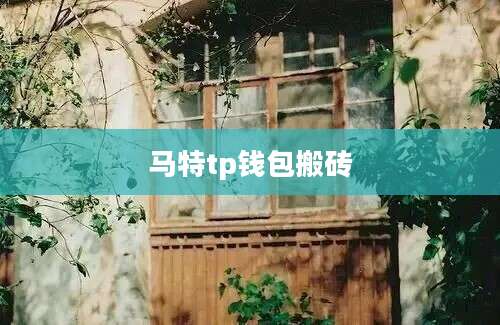 马特tp钱包搬砖