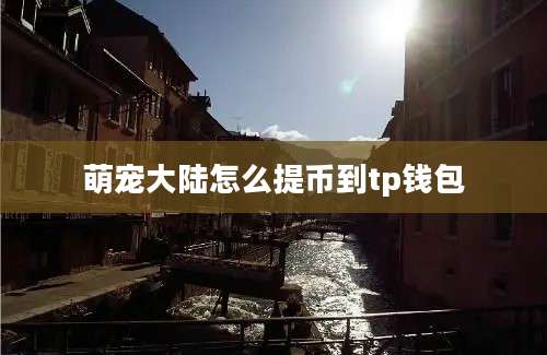 萌宠大陆怎么提币到tp钱包