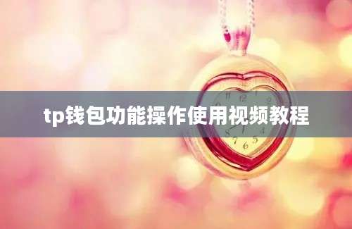 tp钱包功能操作使用视频教程