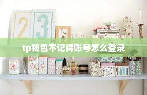 tp钱包不记得账号怎么登录