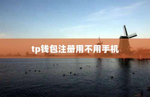 tp钱包注册用不用手机