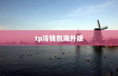 tp冷钱包海外版