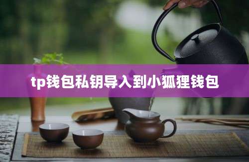 tp钱包私钥导入到小狐狸钱包