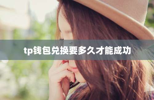 tp钱包兑换要多久才能成功