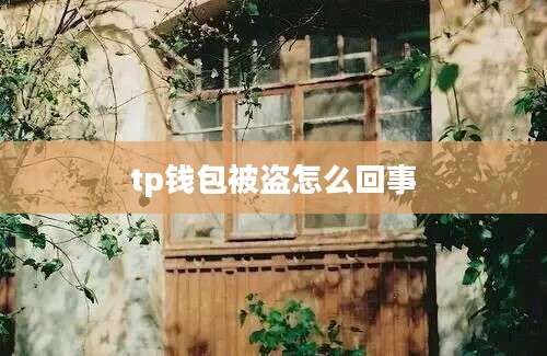 tp钱包被盗怎么回事