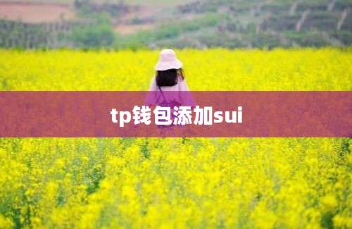 tp钱包添加sui