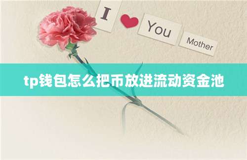 tp钱包怎么把币放进流动资金池