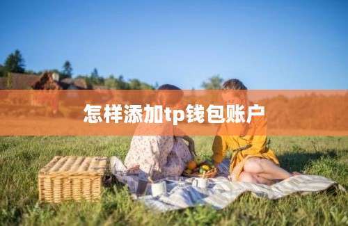 怎样添加tp钱包账户