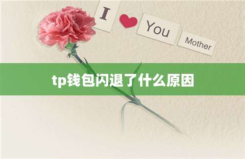 tp钱包闪退了什么原因