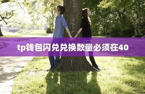 tp钱包闪兑兑换数量必须在40