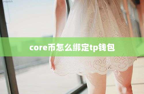 core币怎么绑定tp钱包