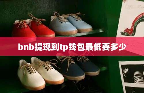 bnb提现到tp钱包最低要多少
