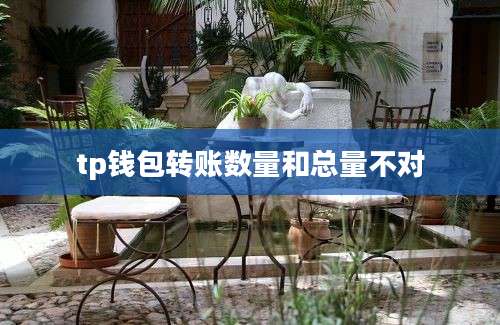 tp钱包转账数量和总量不对