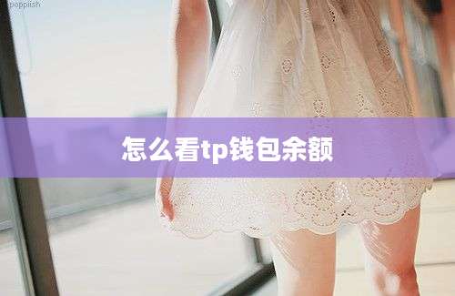 怎么看tp钱包余额
