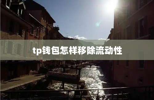 tp钱包怎样移除流动性