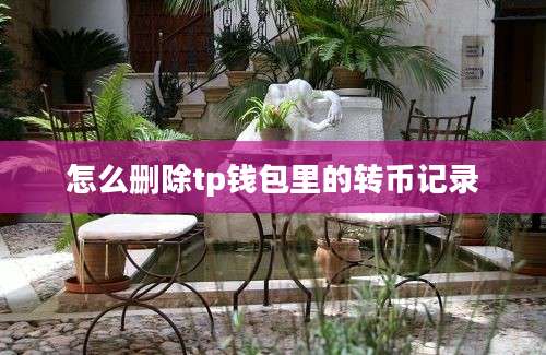怎么删除tp钱包里的转币记录