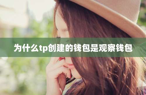为什么tp创建的钱包是观察钱包