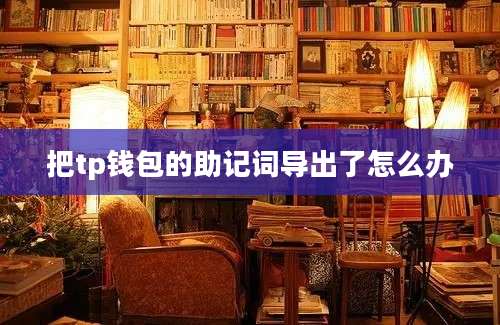 把tp钱包的助记词导出了怎么办