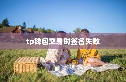 tp钱包交易时签名失败