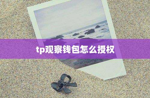 tp观察钱包怎么授权