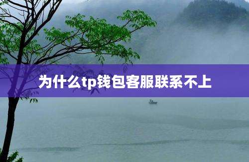 为什么tp钱包客服联系不上