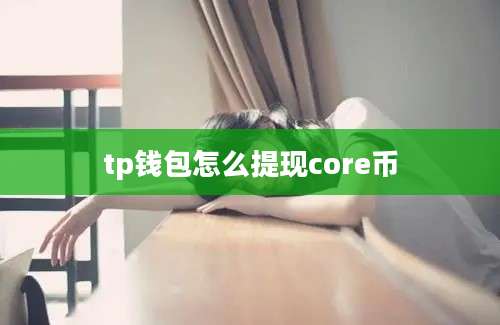 tp钱包怎么提现core币