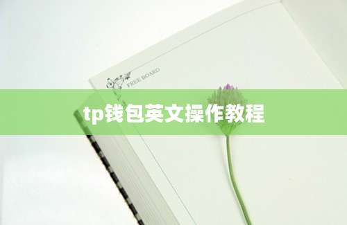 tp钱包英文操作教程