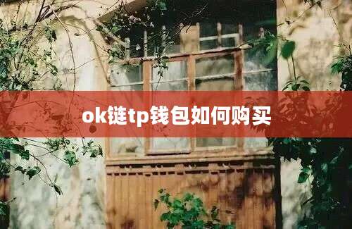 ok链tp钱包如何购买