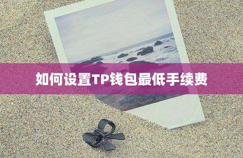如何设置TP钱包最低手续费
