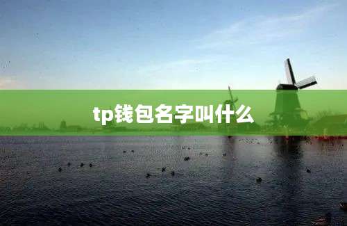tp钱包名字叫什么