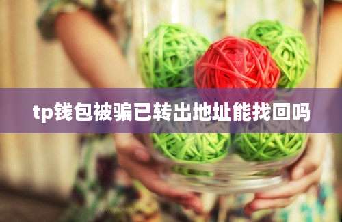 tp钱包被骗已转出地址能找回吗