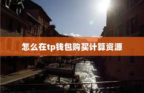 怎么在tp钱包购买计算资源